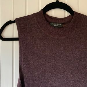 Rag & Bone Sparkle Sheer Tank